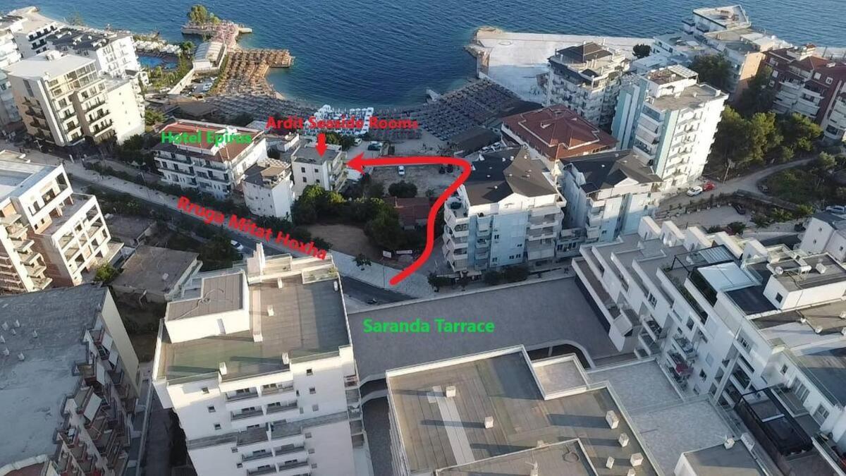 Ardit Seaside Rooms Саранде Екстериор снимка